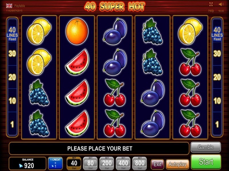 40 Super Hot slot – Kostenlos online spielen